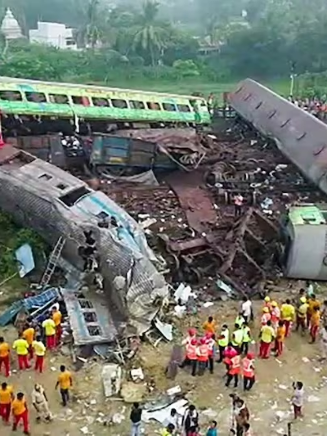 Odisha rail Durghatana अब तक इतने लोगो की हुई मौत। देखे तस्वीरें